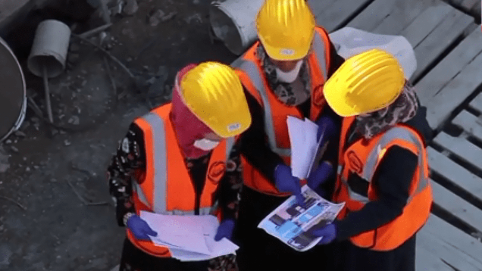 Heba Dweik, Nadia Iqaefan and Narmeen Zahdeh