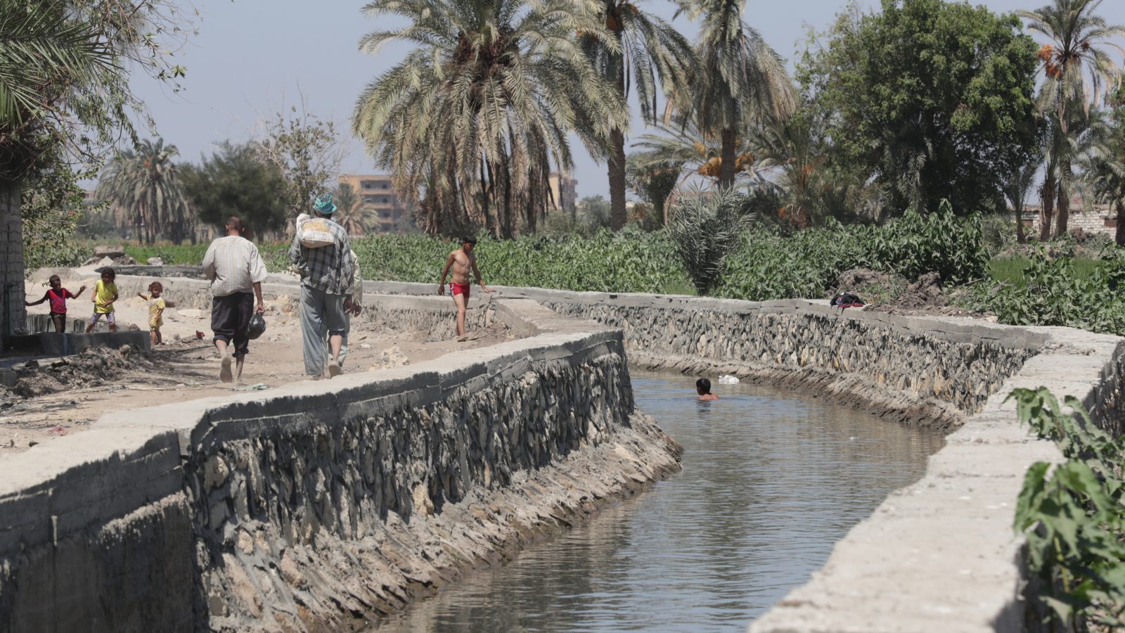 Réhabilitation du canal Awlad Mohamed à Fayoum