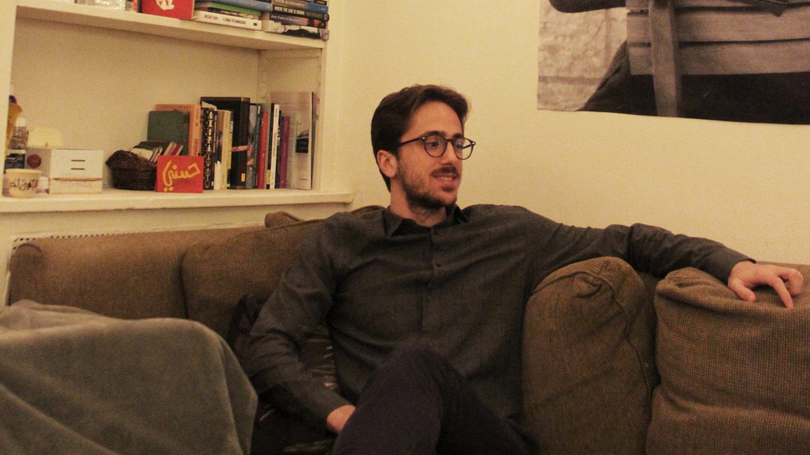 Omar Shanti, winner of the the EU-funded (MED)RESET Project’s “Young Writer Prize”